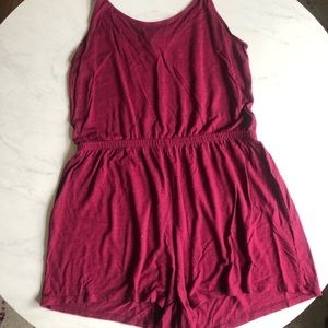 H&M Cranberry Romper